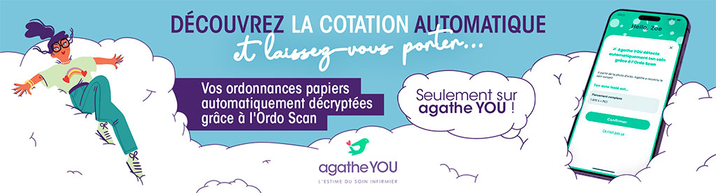 Logiciel infirmier agathe YOU : cotation automatique