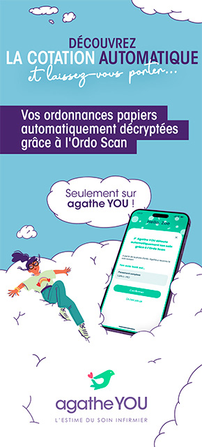 Logiciel infirmier agathe YOU : l'application de télétransmission et gestion de cabinet