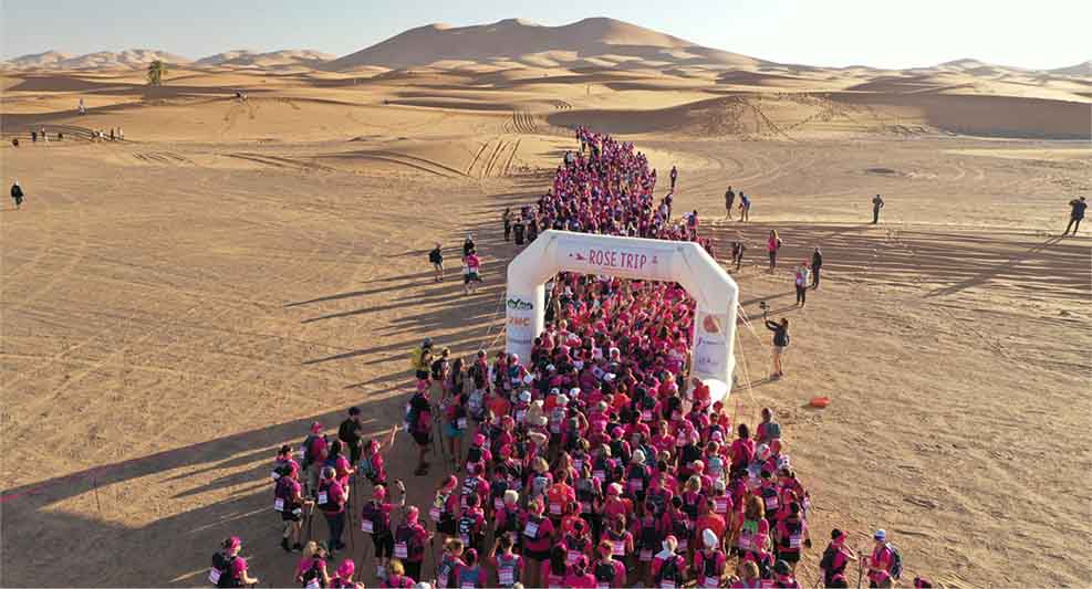 Caroline, une IDEL au Trek Rose Trip