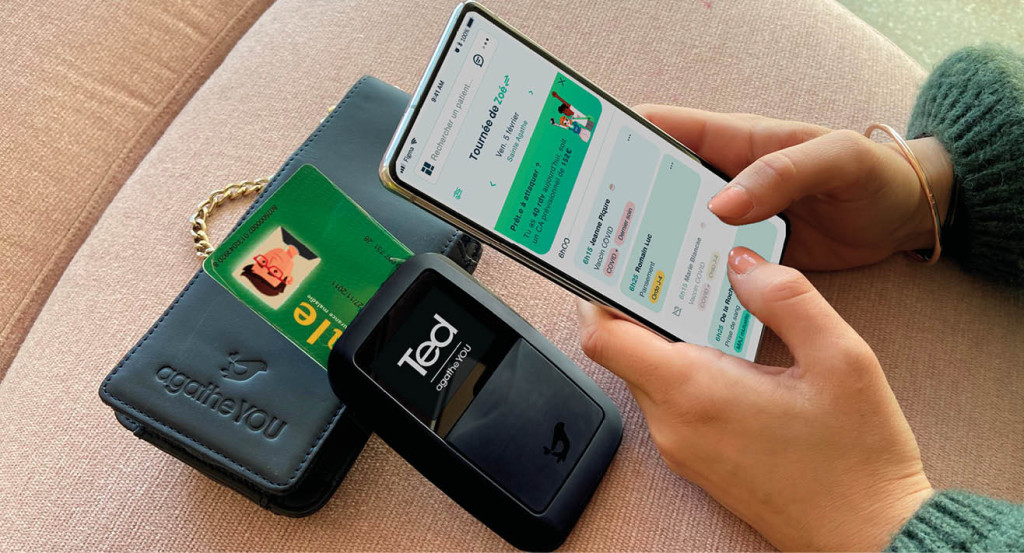 Les étapes de la télétransmission pour une  IDEL