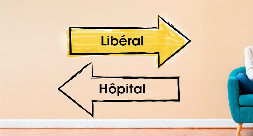 La transition entre l'hôpital et le libéral
