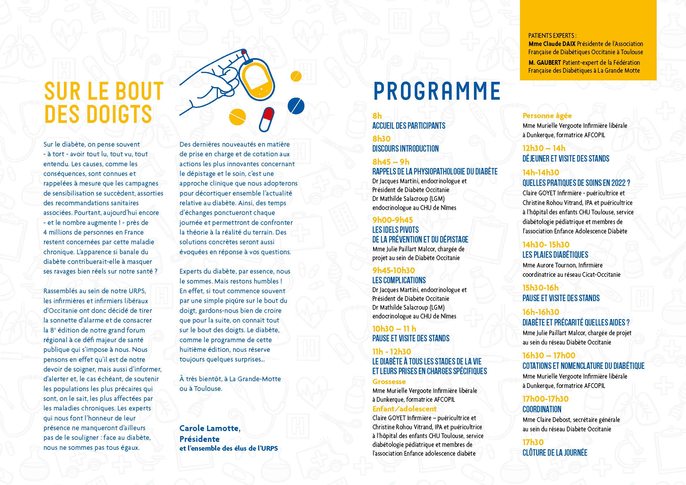 8eme Forum régional des infirmiers libéraux d’Occitanie - Invitation 2