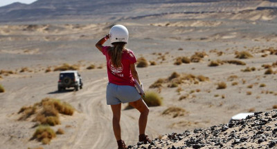 Carole IDEL au Rallye des Roses des sables