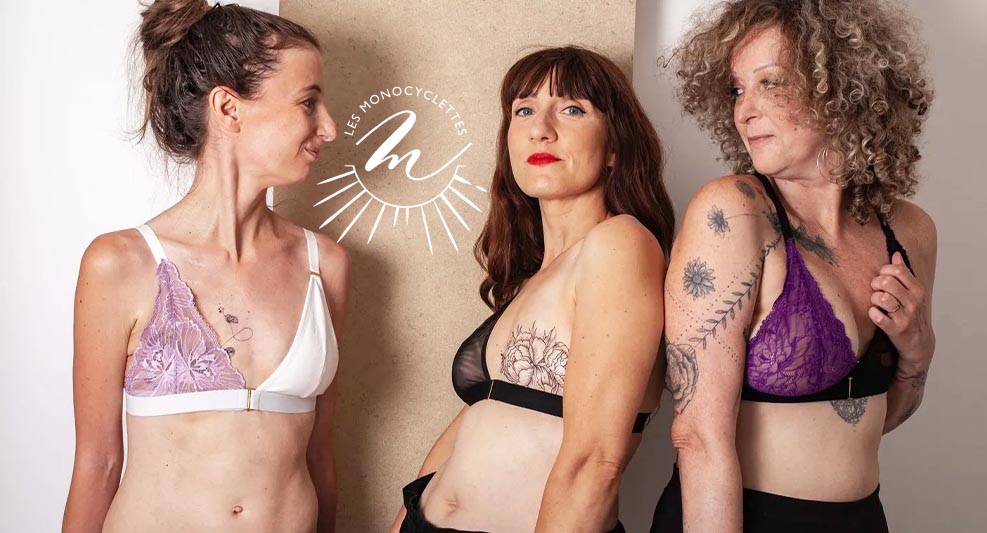 Angélique Lecomte révolutionne la lingerie post-mastectomie avec Les Monocyclettes