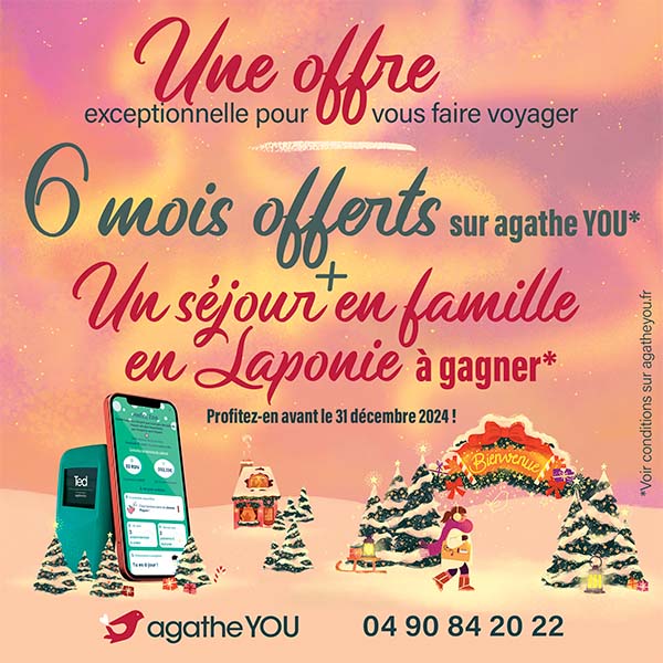 Logiciel infirmier agathe YOU : offre de Noël 2024