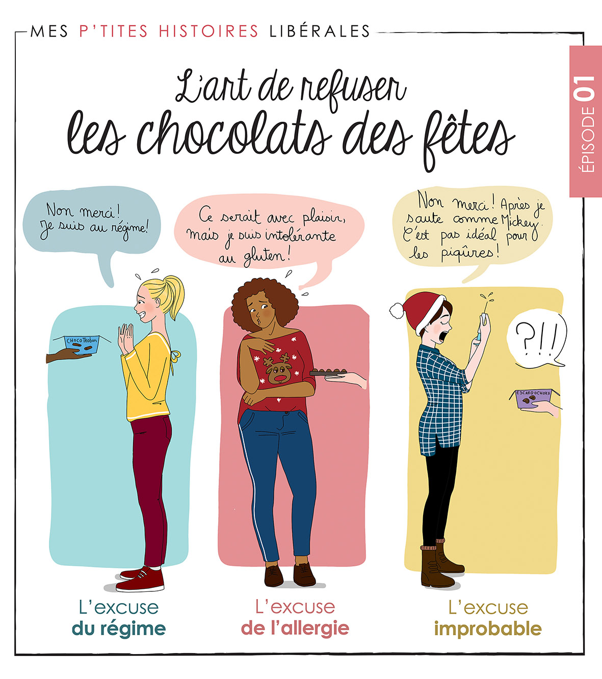 L'art de refuser les chocolats des fêtes