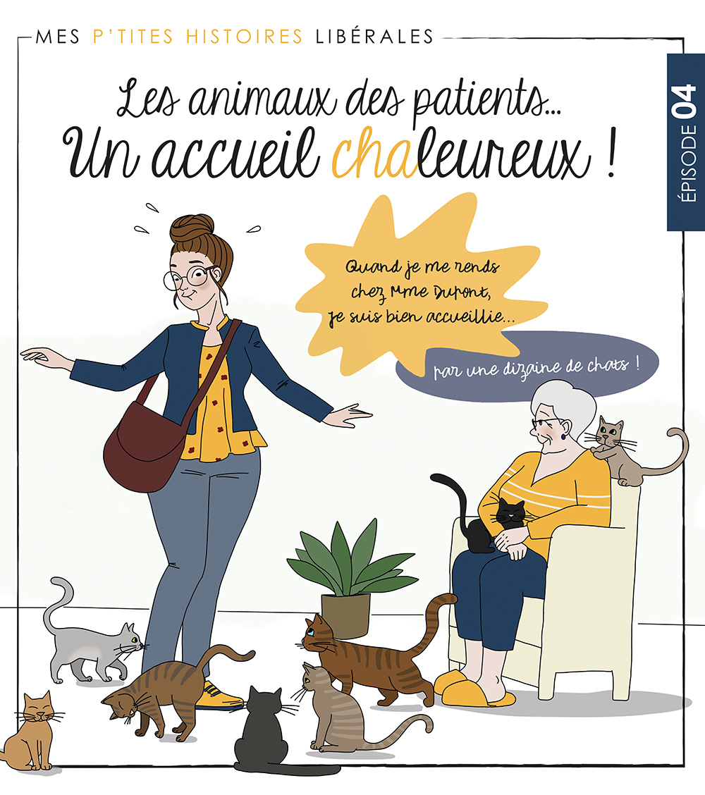 Les animaux des patients, un accueil chaleureux