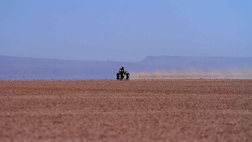 Irène, Infirmière libérale et reine du désert en Quad 3