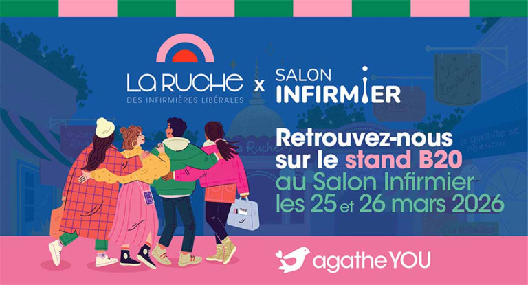 La Ruche, partenaire officiel du Salon Infirmier 2026 : retrouvez-nous stand B20 !