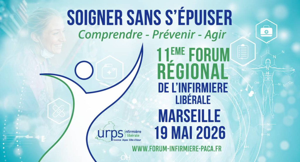 Forum régional de l’infirmière libérale PACA 2026 : rendez-vous le 19 mai à Marseille