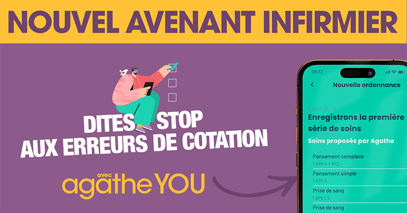 Logiciel infirmier agathe YOU : avenant 11