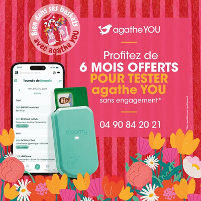 Offre de printemps agathe YOU : 6 mois offerts sans engagement