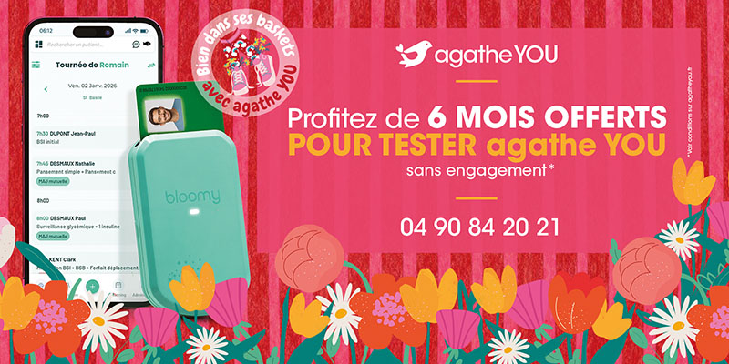 Offre de printemps agathe YOU : 6 mois offerts sans engagement