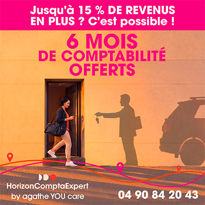 6 mois de comptabilité offerts avec Horizon Compta Expert by agathe YOU care