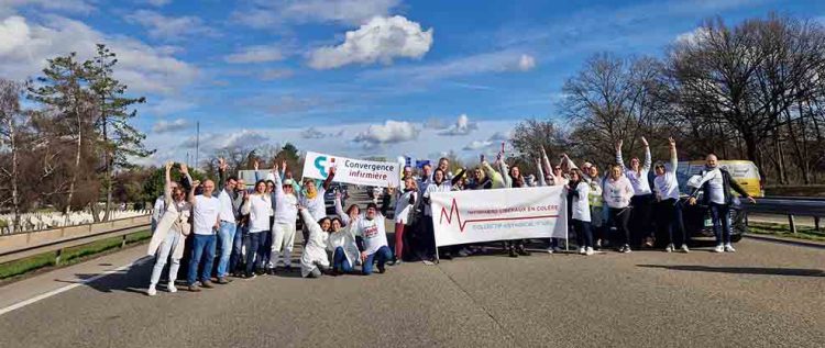 Opération escargot : les infirmières libérales se mobilisent pour réclamer une revalorisation des actes